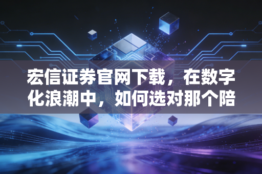 宏信证券官网下载，在数字化浪潮中，如何选对那个陪你穿越牛熊的交易工具？