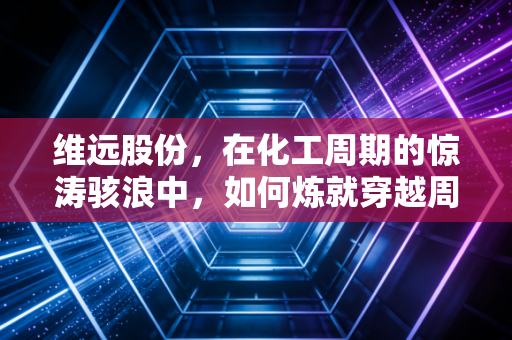 维远股份，在化工周期的惊涛骇浪中，如何炼就穿越周期的硬核底牌？