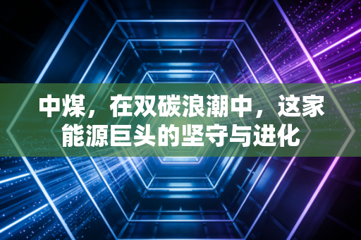 中煤，在双碳浪潮中，这家能源巨头的坚守与进化