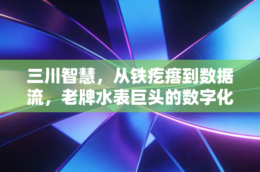 三川智慧，从铁疙瘩到数据流，老牌水表巨头的数字化突围战