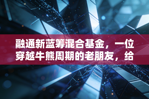融通新蓝筹混合基金，一位穿越牛熊周期的老朋友，给你的资产配置加点压舱石