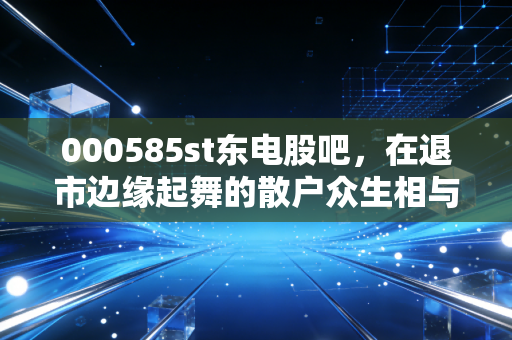 000585st东电股吧，在退市边缘起舞的散户众生相与我的冷思考