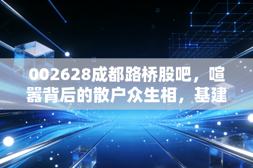 002628成都路桥股吧，喧嚣背后的散户众生相，基建股的春天还有多远？