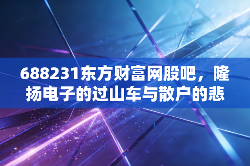 688231东方财富网股吧，隆扬电子的过山车与散户的悲欢离合