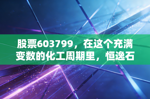 股票603799,在这个充满变数的化工周期里,恒逸石化还能撑起多少期待?