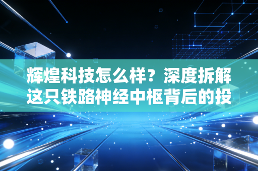 辉煌科技怎么样?深度拆解这只铁路神经中枢背后的投资逻辑与真实质地