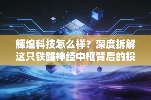 辉煌科技怎么样？深度拆解这只铁路神经中枢背后的投资逻辑与真实质地