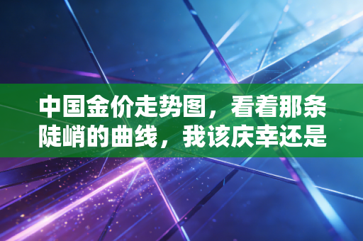 中国金价走势图，看着那条陡峭的曲线，我该庆幸还是后悔？