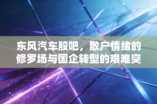 东风汽车股吧，散户情绪的修罗场与国企转型的艰难突围