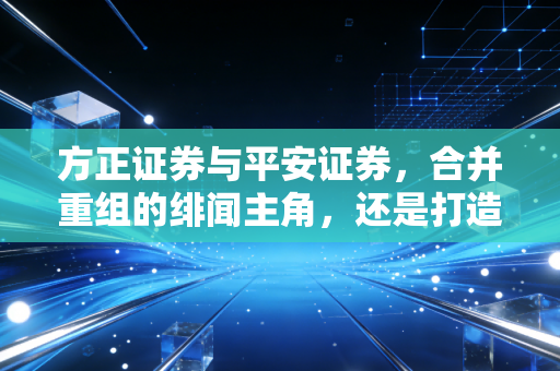 方正证券与平安证券，合并重组的绯闻主角，还是打造航母券商的必经之路？