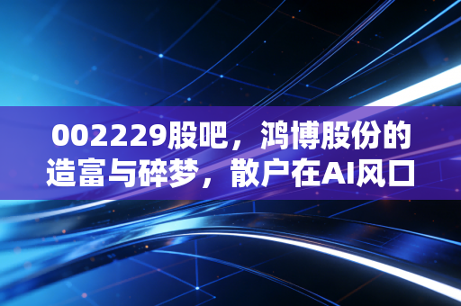 002229股吧，鸿博股份的造富与碎梦，散户在AI风口上的真实众生相