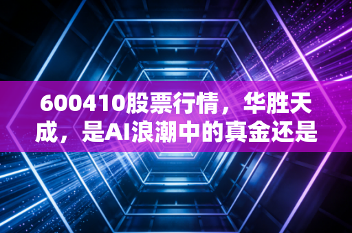 600410股票行情，华胜天成，是AI浪潮中的真金还是概念泡沫？