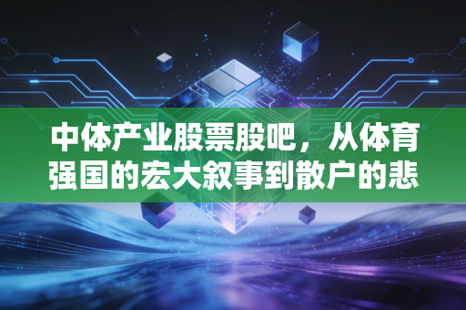 中体产业股票股吧,从体育强国的宏大叙事到散户的悲欢离合,这只票到底还能不能拿?