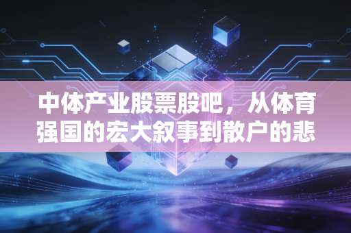 中体产业股票股吧，从体育强国的宏大叙事到散户的悲欢离合，这只票到底还能不能拿？