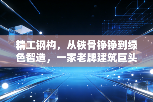 精工钢构，从铁骨铮铮到绿色智造，一家老牌建筑巨头的华丽转身