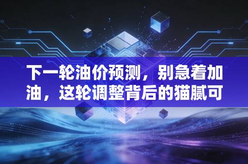 下一轮油价预测,别急着加油,这轮调整背后的猫腻可能比你想的更复杂