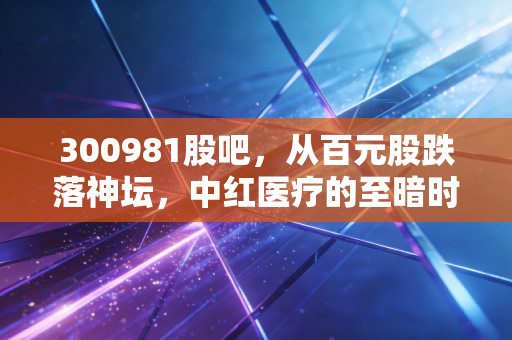 300981股吧，从百元股跌落神坛，中红医疗的至暗时刻与散户的坚守