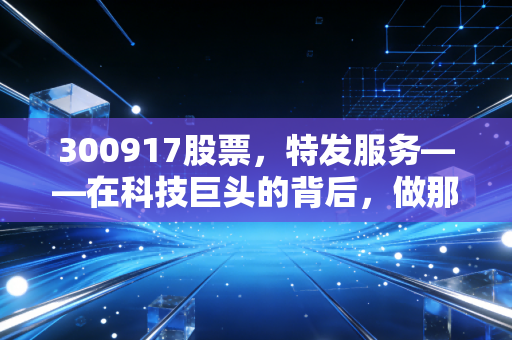 300917股票,特发服务——在科技巨头的背后,做那个最懂技术的隐形管家