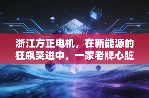 浙江方正电机，在新能源的狂飙突进中，一家老牌心脏制造商的挣扎与新生
