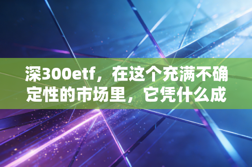 深300etf,在这个充满不确定性的市场里,它凭什么成为我的心头好?