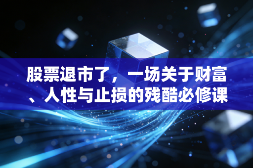 股票退市了，一场关于财富、人性与止损的残酷必修课