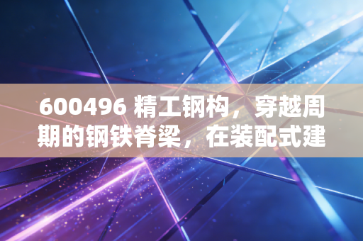 600496 精工钢构，穿越周期的钢铁脊梁，在装配式建筑浪潮中能否再造辉煌？