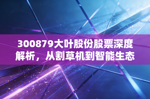300879大叶股份股票深度解析，从割草机到智能生态，这只出口龙头的春天还有多远？