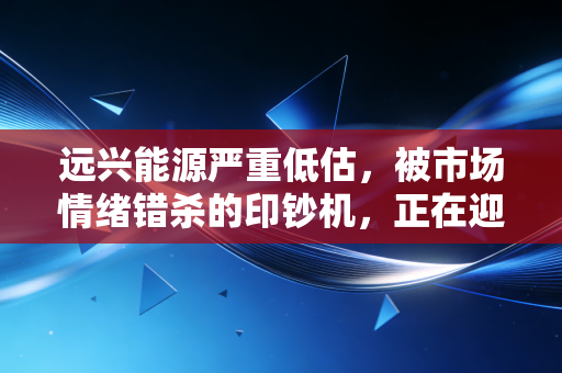 远兴能源严重低估，被市场情绪错杀的印钞机，正在迎来黄金击球区