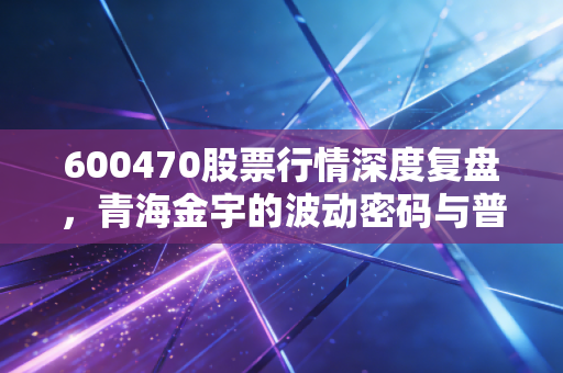 600470股票行情深度复盘，青海金宇的波动密码与普通投资者的避坑指南