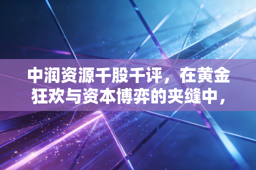 中润资源千股千评，在黄金狂欢与资本博弈的夹缝中，散户如何寻找确定性？
