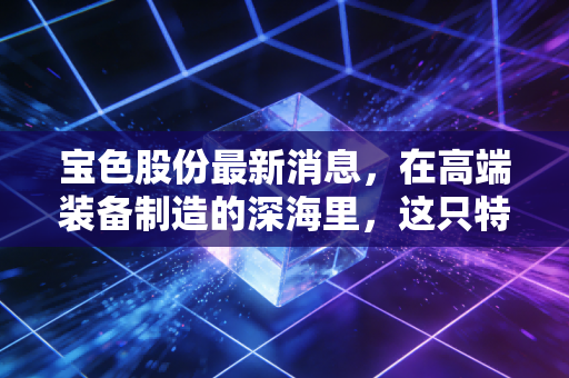 宝色股份最新消息，在高端装备制造的深海里，这只特种船能开多远？