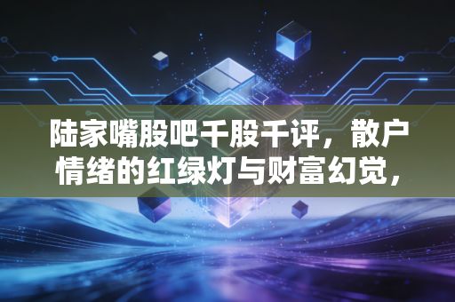 陆家嘴股吧千股千评,散户情绪的红绿灯与财富幻觉,一场关于人性的深度博弈