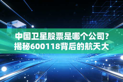 中国卫星股票是哪个公司？揭秘600118背后的航天大国梦与投资逻辑