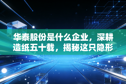 华泰股份是什么企业，深耕造纸五十载，揭秘这只隐形冠军的绿色进化论