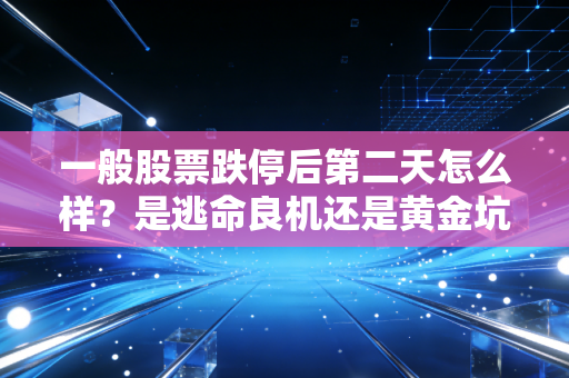 一般股票跌停后第二天怎么样？是逃命良机还是黄金坑？