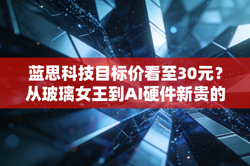 蓝思科技目标价看至30元？从玻璃女王到AI硬件新贵的蜕变之路