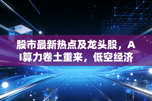 股市最新热点及龙头股,AI算力卷土重来,低空经济引爆全场,这波行情你跟不跟?