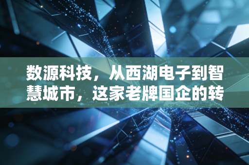 数源科技，从西湖电子到智慧城市，这家老牌国企的转型之路能走多远？