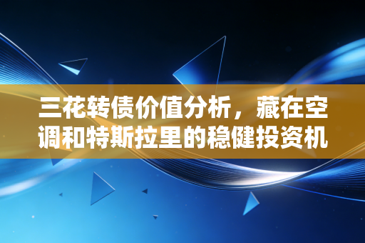三花转债价值分析，藏在空调和特斯拉里的稳健投资机会