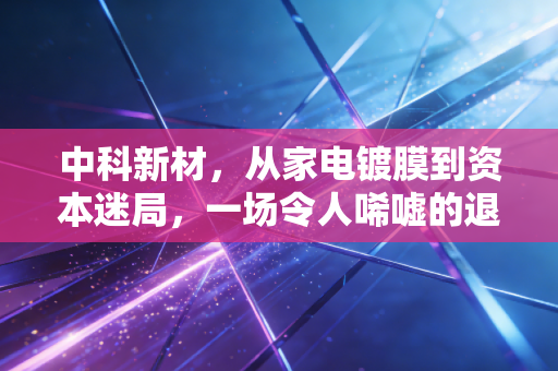 中科新材，从家电镀膜到资本迷局，一场令人唏嘘的退市大戏与散户生存启示录