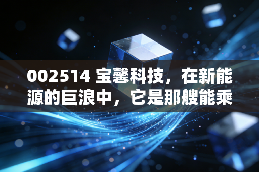 002514 宝馨科技，在新能源的巨浪中，它是那艘能乘风破浪的快船，还是随波逐流的落叶？