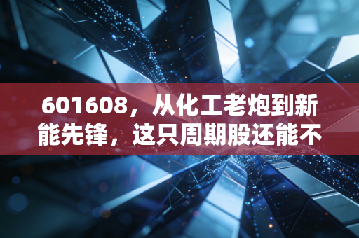 601608，从化工老炮到新能先锋，这只周期股还能不能打？