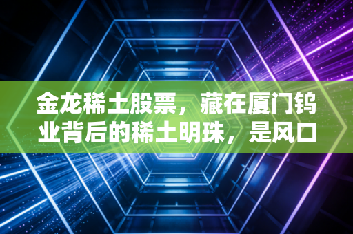 金龙稀土股票，藏在厦门钨业背后的稀土明珠，是风口还是陷阱？