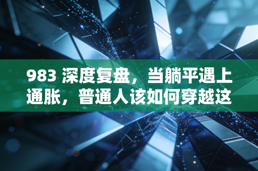 983 深度复盘，当躺平遇上通胀，普通人该如何穿越这轮经济周期？