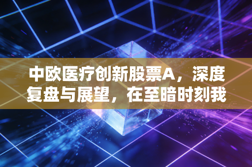 中欧医疗创新股票A，深度复盘与展望，在至暗时刻我们该如何寻找医药的曙光？
