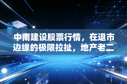 中南建设股票行情，在退市边缘的极限拉扯，地产老二的悲歌与救赎
