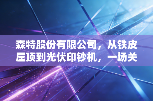 森特股份有限公司，从铁皮屋顶到光伏印钞机，一场关于跨界与生存的资本突围战