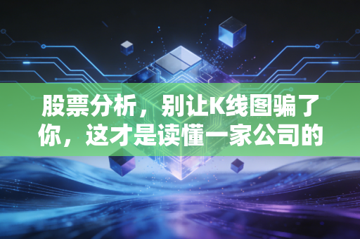 股票分析，别让K线图骗了你，这才是读懂一家公司的正确姿势