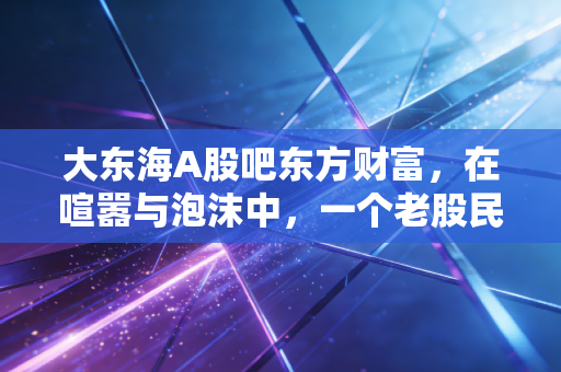 大东海A股吧东方财富,在喧嚣与泡沫中,一个老股民的自白与思考