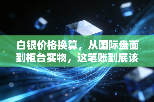 白银价格换算，从国际盘面到柜台实物，这笔账到底该怎么算？
